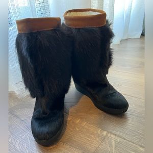 Garden Sport Fur boots made in Italy size 37